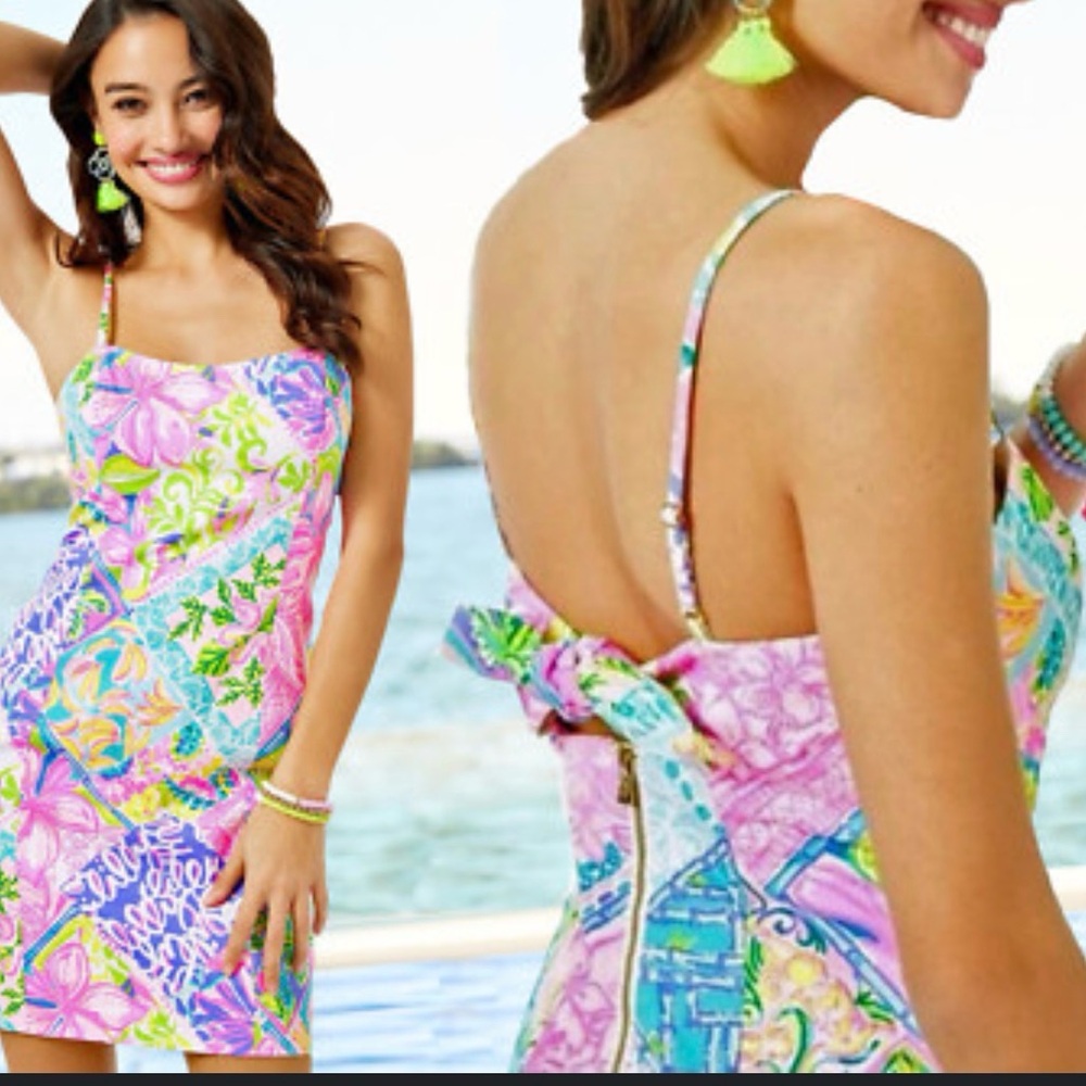Lilly Pulitzer Shelli Block Party Stretch Tie Back